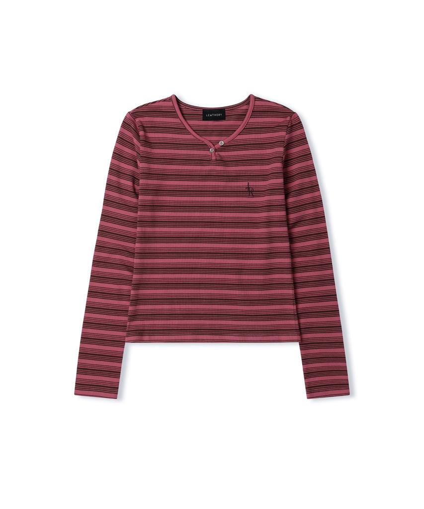 Ledeoli Slim Fit Striped Top [3 Colors]