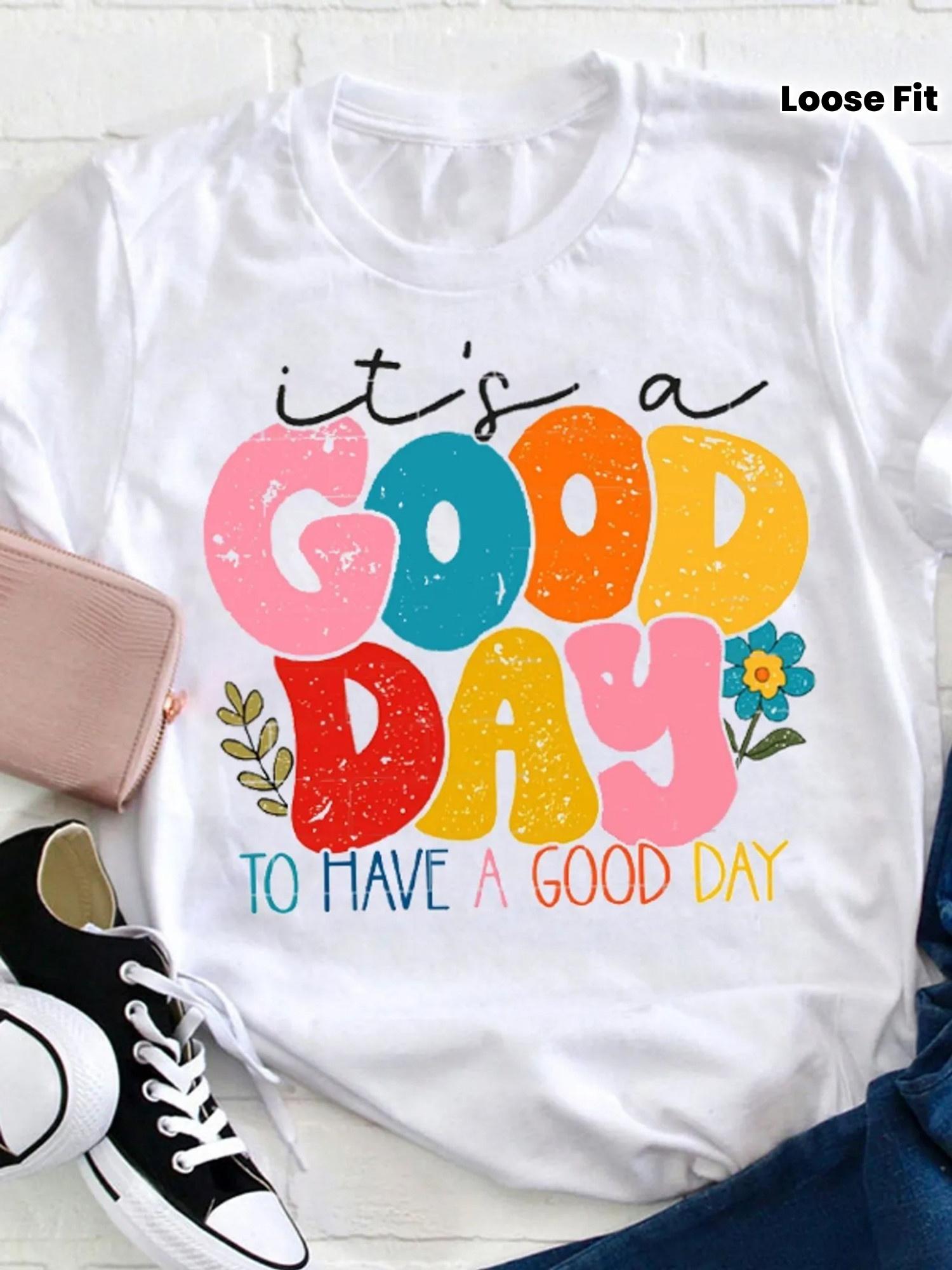 Good Day Graphic T-shirt XXL