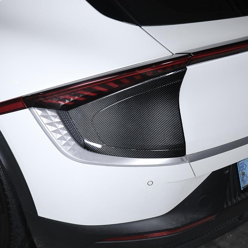 3PCS Car Battery Charging Port Panel Trim Cover Tailgate Side Exterior Accessories ABS Material For KIA EV6 -2026 LHD/RHD