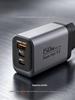 150W Multi-Port Smart Charger: Fast Charging Plug with 2 PD and 1 USB Port.