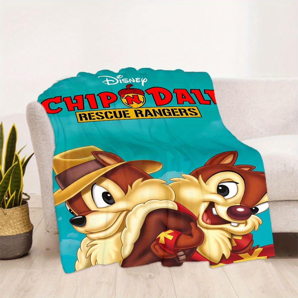 1pc, Rescue Chip 'n Dale Blanket Soft Warm Throw Blankets for Room Decor, Birthday Gift