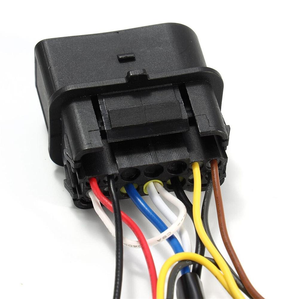 2x Projector Headlight Wiring Harness Converter For Ram 1500 2500 3500 2013-2018