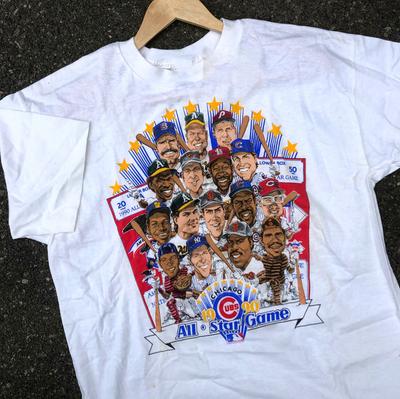 MLB All Star Game T-shirt White Short Sleeve All Sizes JJ4683 Unisex T-Shirt