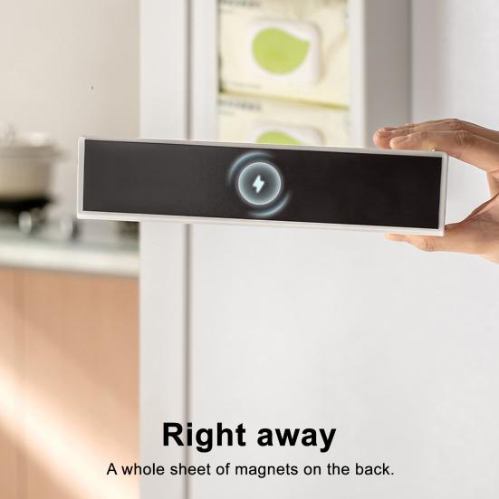 Magnetic Tissue Box Holder Wall Mounted Glove Box Holder Disposable Gloves Dispenser Tissue Holder Magnet for Kitchen Freezer Refrigerator