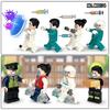 Doctor Dolls, Assembled Toys, Police Dolls, Children's Assembled Building Blocks, Medical Dolls, Children's Gifts.