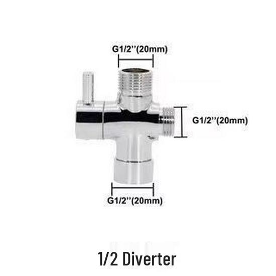 High-Pressure Bidet Sprayer Set with Stainless Steel Valve