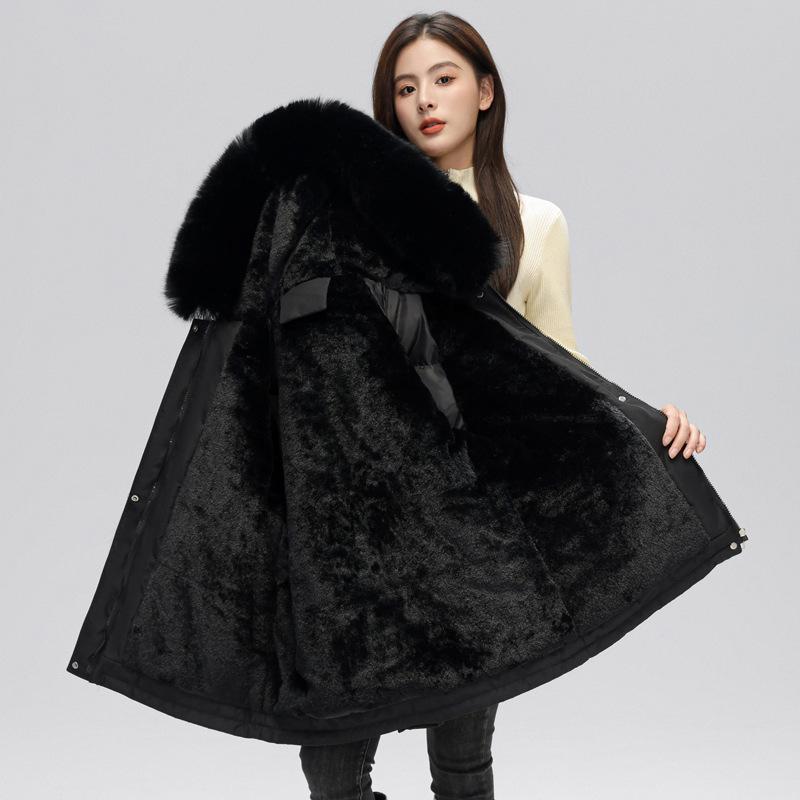 New Anti-season Winter Cotton-padded Clothes Loose Velvet Pie Overcome Warm Jacket