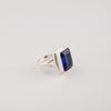 Rare Blue Sapphire Gemstone 925 Sterling Silver Handmade Jewelry Women Ring For Wedding RR-79-16