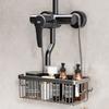 Convenient Toilet Shower Rack with No Drilling Installation Bathroom Storage Basket for Shower Room and Bath Products