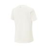 Li Ning Cool Tea T Comfortable Casual Simple Round Neck Pullover Short Sleeve T-Shirt Women T-Shirts Off-White ATSV264-7