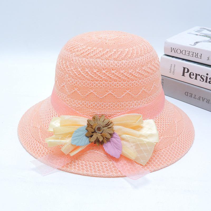 Straw Straw Hat Women's Big Eaves Beach Hat Summer Shading Sun Hat Outdoor Travel Seaside Spring and Autumn Versatile