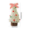 Christmas Tree Realistic Centerpieces With Accessories Tiny Christmas Tree For Desktop Office Home Room Holiday Festive Family