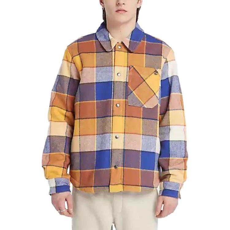 Timberland Organic Cotton Fleece-Lined Overshirt Men's A6G5S-DY1