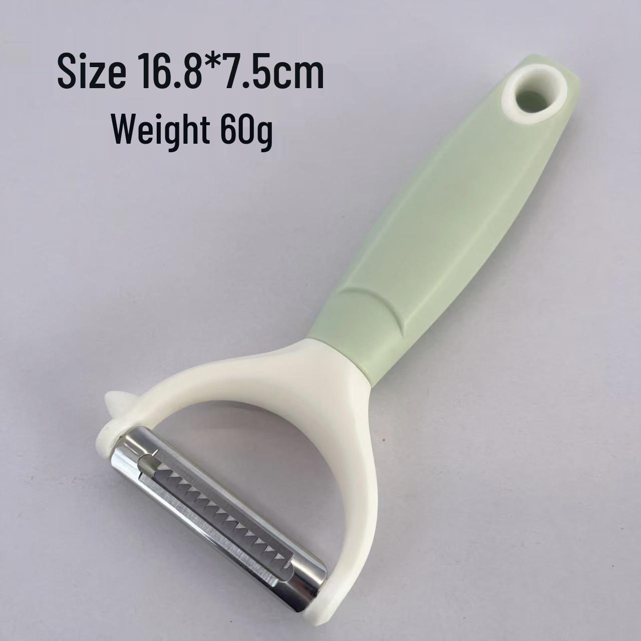 Japanese Stainless Steel Multi-Functional Peeler & Grater for Potatoes and Melons