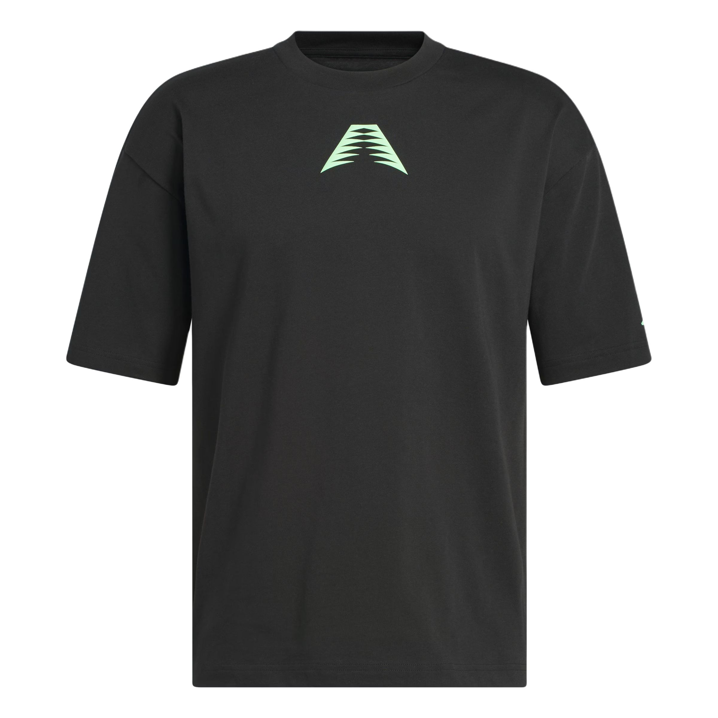 

Adidas X Коллаборация Энтони Эдвардса Believe That Серия Эдвардса Свободный крой Футболка с коротким рукавом и круглым вырезом Мужские топы JZ1147 S