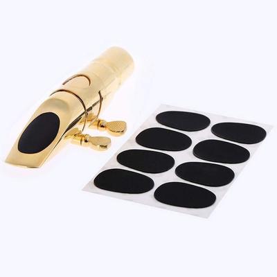 Sax Mouthpiece Cushions, 0.8 Mm Tenor/Alto Clarinet & Saxophone Mouthpiece Patches Pads