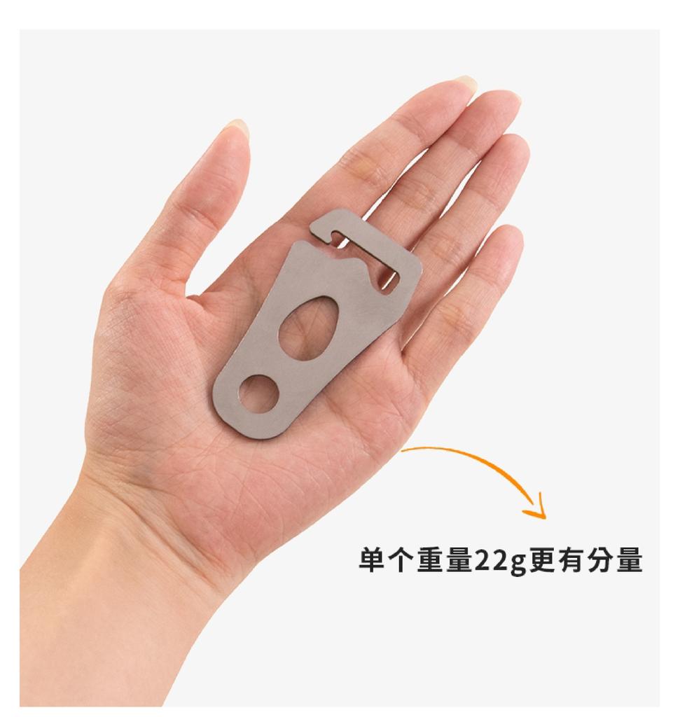 Cord Tightener Tent Wind Rope Buckle Tie Down Rope Carabiner Clip Fastener CampTent Guyline Rope Buckle Fastener Rope Tensioner