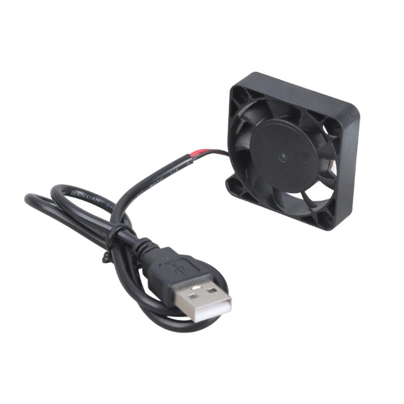 DC5V 40mm Computer-Kühlventilator mit 45cm USB-Kabel für 3D-Drucker und Speichersysteme
