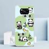 Cartoon Cute Panda Bear Phone Case For Xiaomi Poco F7 Ultra X5 X6 X7 Pro M7 Redmi 15C 15 13C 13 12C 12 10C 10 10A 9 9C 9A 9T Cov