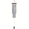 27 Tubes Metal Wind Chime Wooden Top Outdoor Garden Hanging Decoration for Patio Porch Yard Balcony