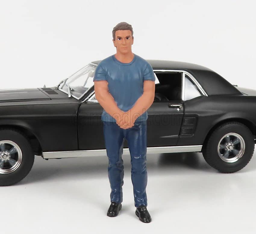 American Diorama Car Meet 3 Figure 4 American Diorama Car Meet 3 Figure Miniature 1/18 [Used]