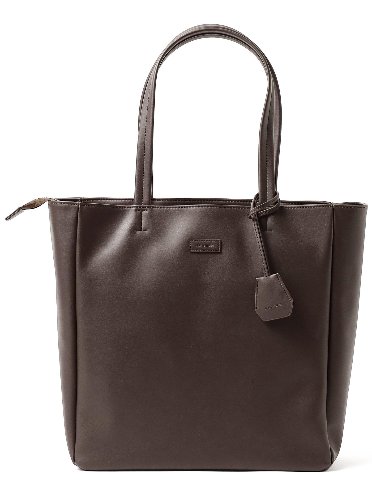 

Beams Heart Канвас Сумка Простая MPK Сумка-тоут Мужская Коричневая Бесплатная