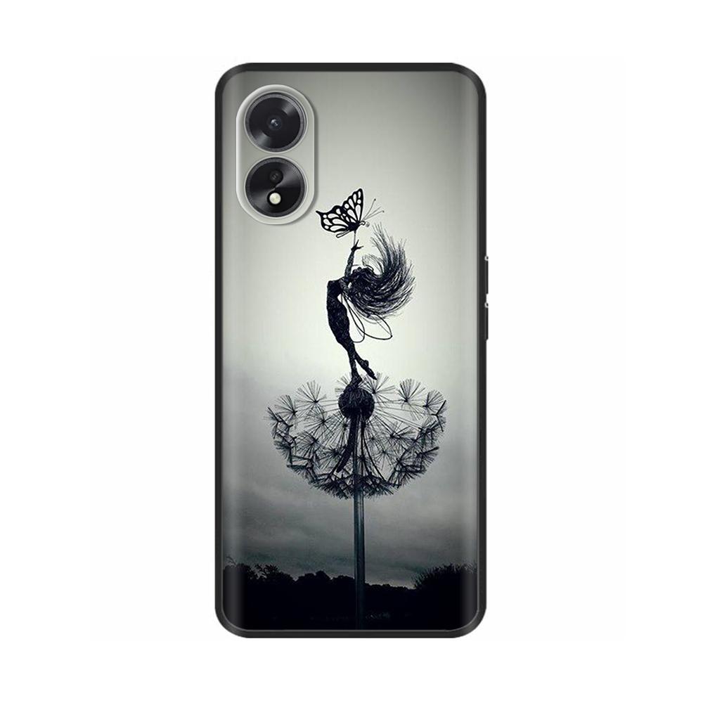Case For OPPO A38 4G Cover Fashion Painted Soft Silicone Bumper Phone Cases For OPPO A38 A58 A78 4G OppoA38 Cases Fundas Coque
