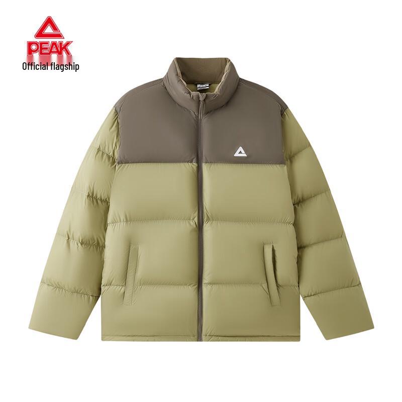 Peak Unisex Duck Down Stand Collar Puffer Jacket DF564080
