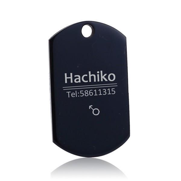 Personalized Stainless Steel Pet Name Tag - Anti-Lost Custom Dog Tag and Collar Nameplate