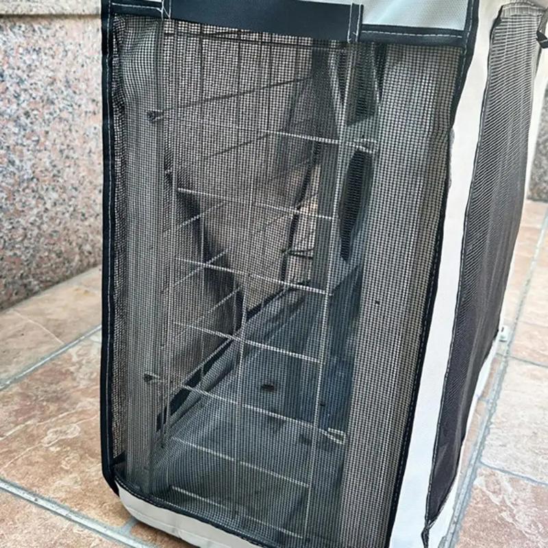 Outdoor Universal Air Conditioner Cover Oxford Fabric Waterproof Dustproof Sun Uv Resistant Washable Air Conditioner Protector