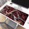 Desktop Computer Mouse Pad Clear Dragon Print Anti-skid Texture Laptop Desk Pad Protector Office Desk Mat Desk Writing Pad for Office And Home