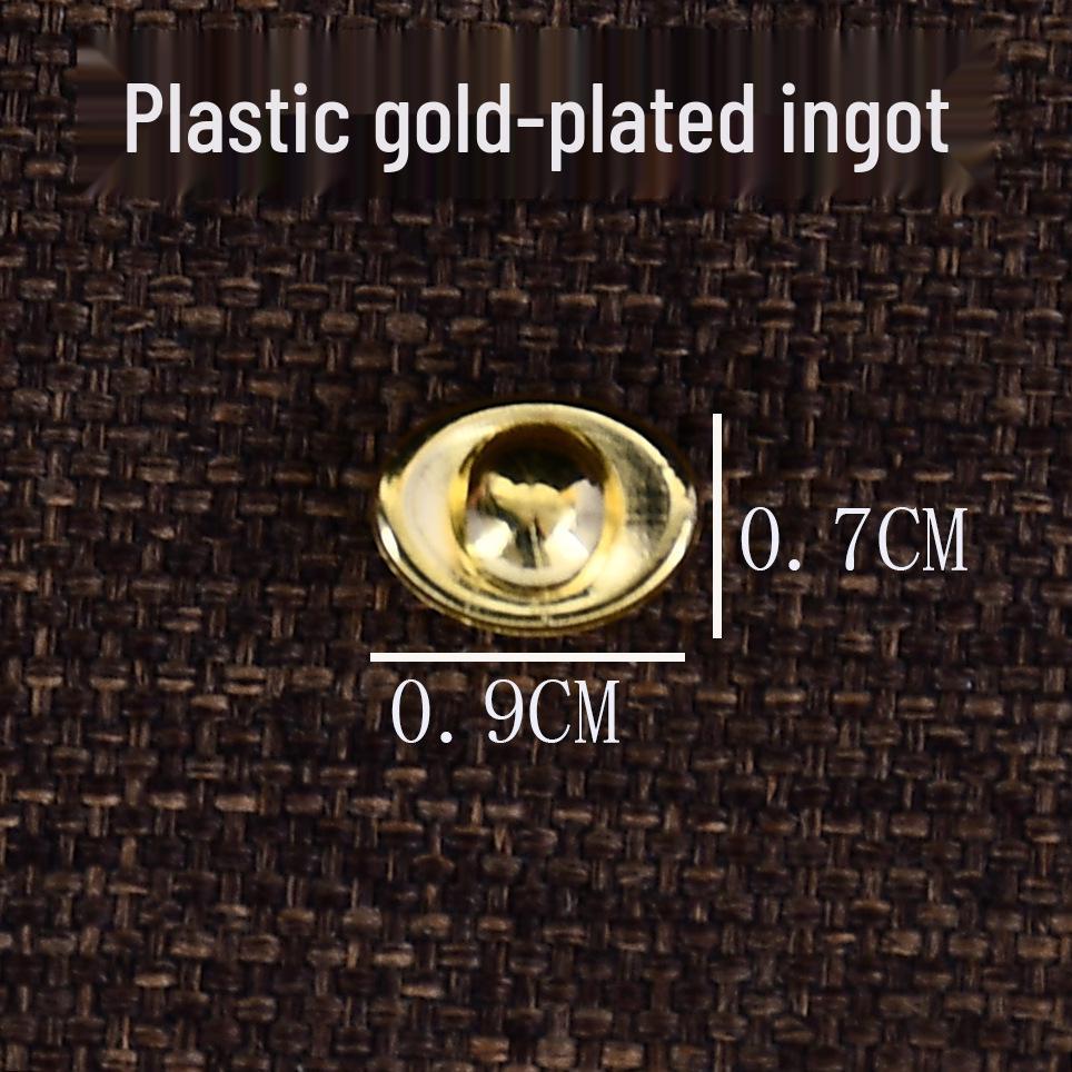 

Solid Gold Sand Small Ingot Alloy Gourd and Melon Seed Ornament Filler