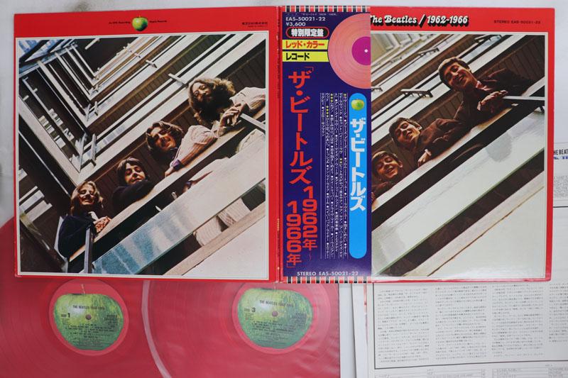 

LP Record BEATLES 19621966 EAS5002122 APPLE 1978 Japan Obi Rock Used