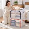 Clear Storage Box Large Capacity Foldable,- and for Home Closet - /66/80/110L