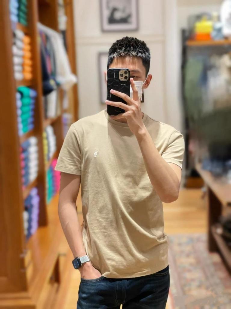 Ralph Lauren Unisex Short Sleeve T-shirt with Embroidered Logo