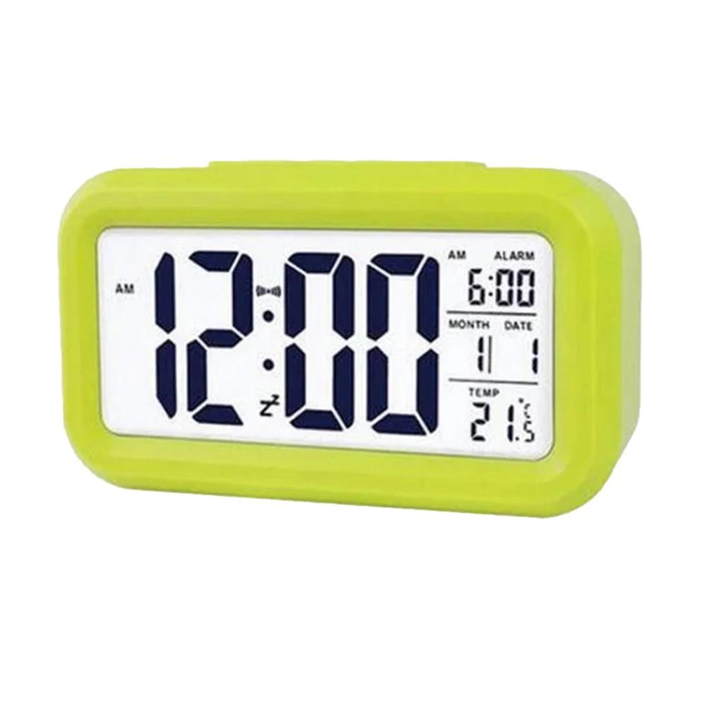 Clear Digital Display Digital Alarm Clock Smart Night Light