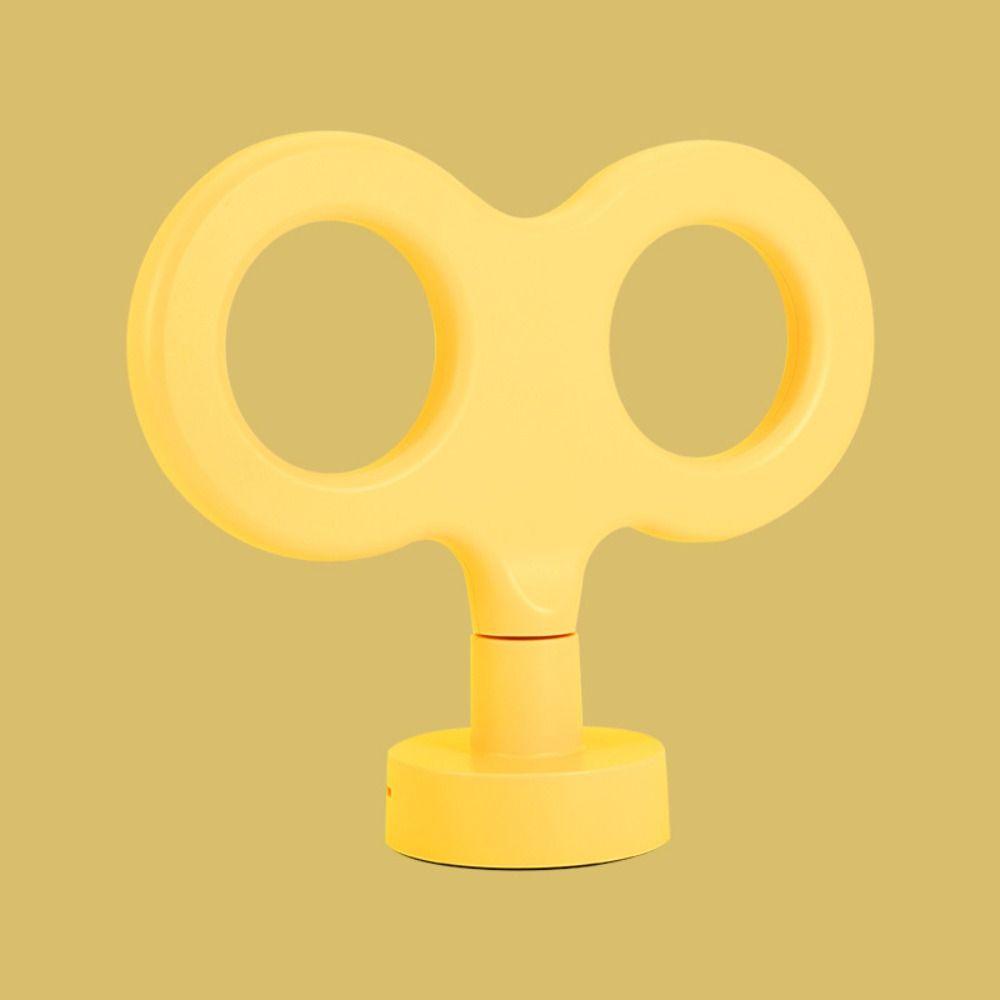 

Remote Control 3D Car Wind Up Key Rotating Spring Key Cute Clockwork Hood Ornament USB Charging Hood Ornament Car Roof Decor Car жовтий