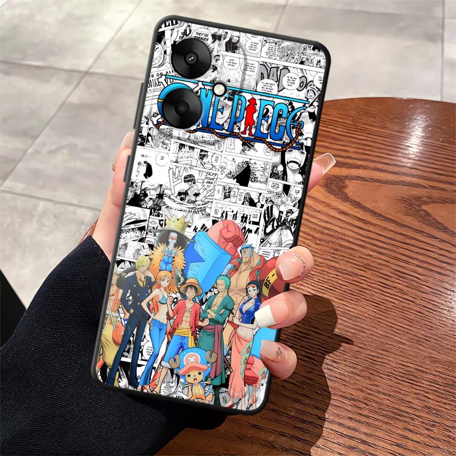 Soft Back Phone Cover Case for Xiaomi Redmi K60 12 A5 12C 10 9T 9A 9C K40 K50 Gaming A1 A2 Plus 13C Anime Character Cool