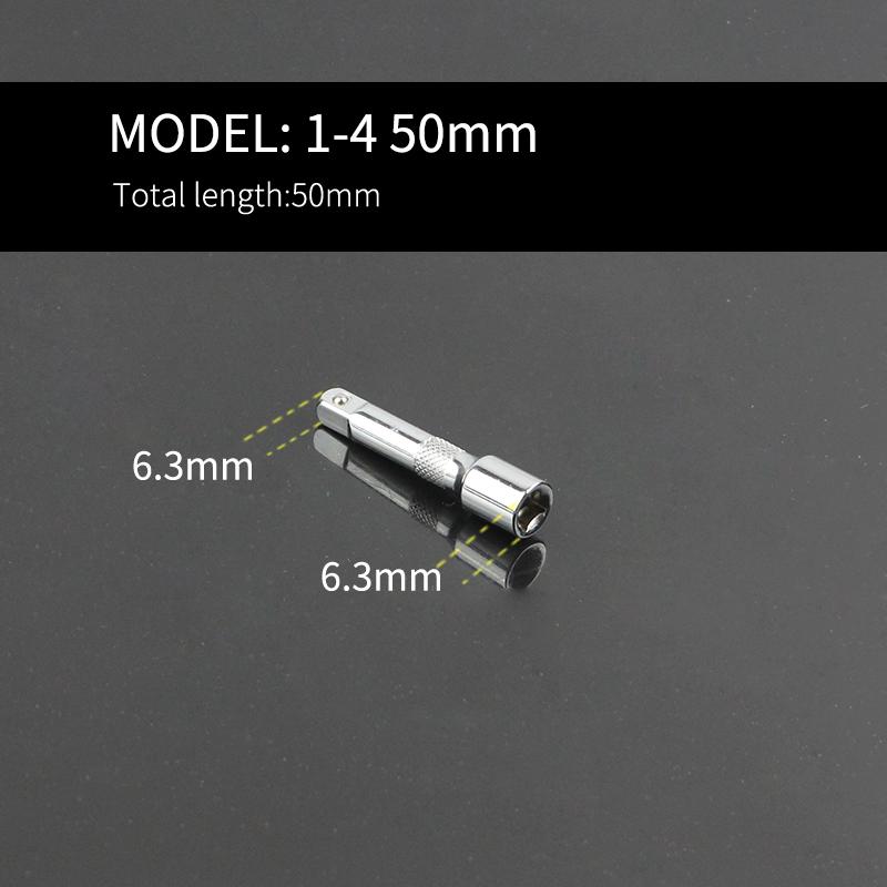 

Подовжувач торцевого ключа з тріскачкою 1/4 3/8 1/2 crv 50/75/100/125/150/250 мм довгою планкою