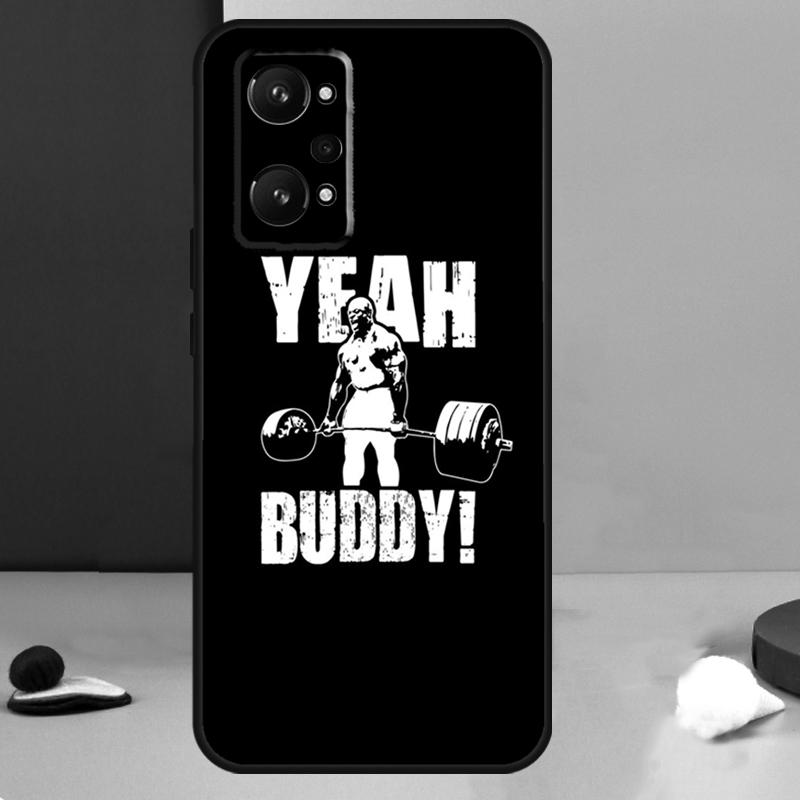 Bodybuilding Gym Fitness For Realme 14 13 Pro Plus 10 11 12 GT 5 6 6T GT7 Pro C61 C55 C53 C51 C21Y C25S C75 C67 Case