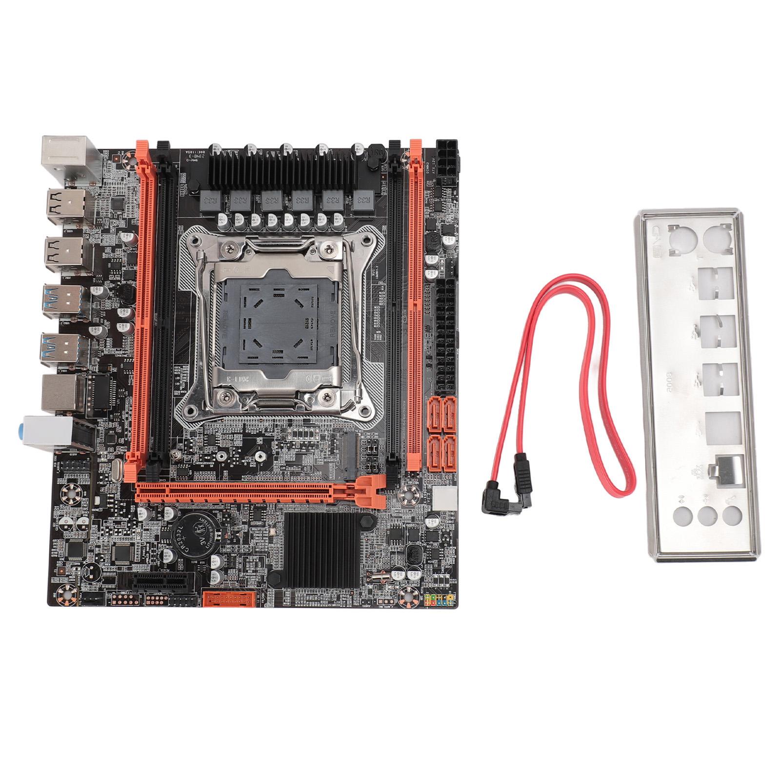 

Материнська плата комп’ютера X99 4 канали DDR4 LGA 2011‑3 Підтримка M.2 NVME PCIe Плата ПК з USB2.0