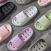 New Summer Women's Slippers Home Indoor Non-Slip Bathroom Bathing Couples Outer Wear Thick Bottom Leaking Style Sandals