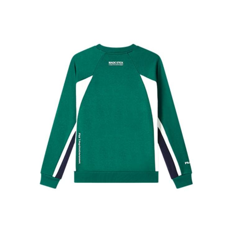 

New FILA Sweatshirt Men s Wheat Sprout Green F11M319201F-GN XXXL