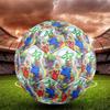 Game Rainbow Friends Print Size 5 Soccer Ball, Standard Match Football for Sports Game and Team Practice, Ideal Gift for Soccer Fans