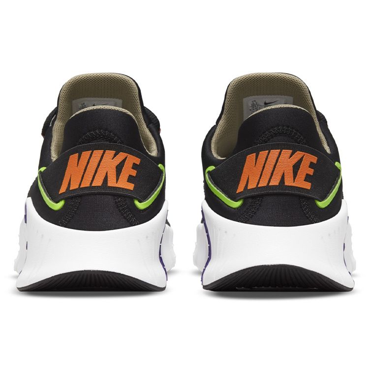 Nike Metcon 4 Comfortable Shock Absorption Non-Slip Durable Low-Top Casual Running Shoes Unisex Sneaker Black Purple Orange DM9589-031