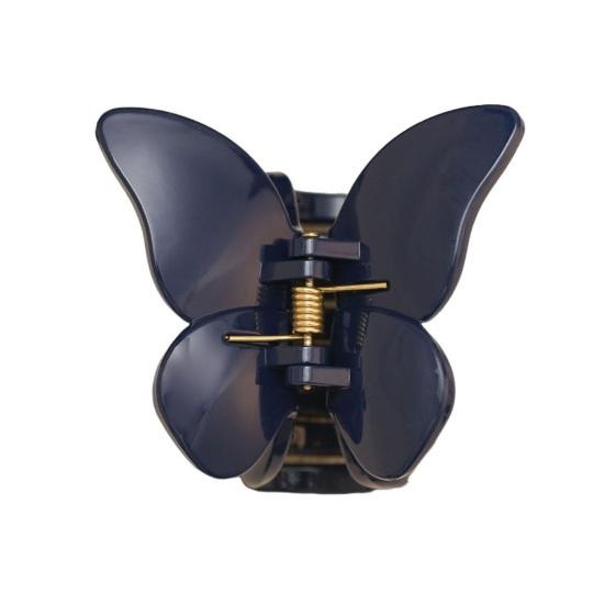 Dame Hårklemme Sommerfuglform Glatt Ensfarget Sterk Klype Sklisikker Hårpynt Hårklype Pendling Fest Date Hårklemme