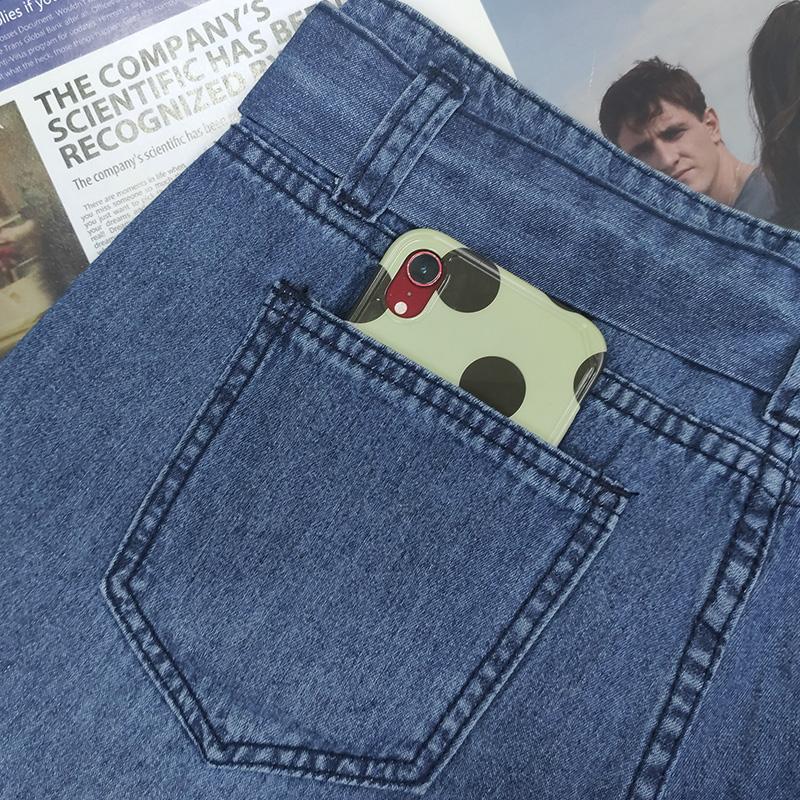 High Waist Jeans Women 2024 Loose Casual Fashion Elegant Denim Wide Leg Pants Washed Blue Elegant 2023 Ladies Trousers