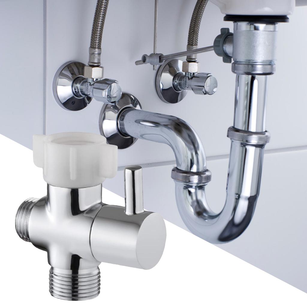 Highly Pressure Bidet Water Divider Valves Toilet Bidet Water Separators Faucet Splitters Valves for Toilet Plumbing Systems