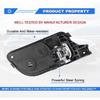 79542 Front Driver Side Interior Door Handle Compatible With 2003 2004 2005 2006 2007 Honda Accord,Black