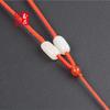 Handwoven Jade Pendant Necklace with Hetian Jade Bead